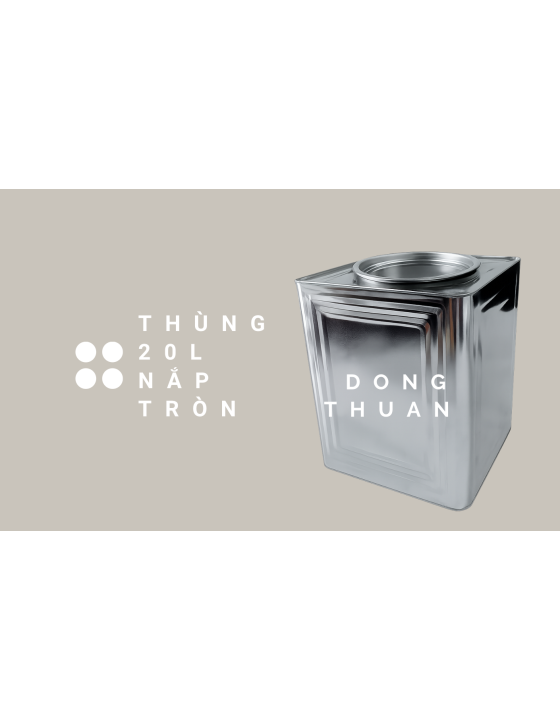 Thùng Hạt Điều Nắp Tròn